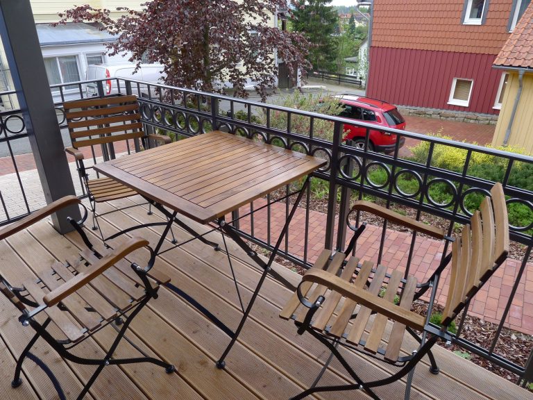 Haus Silbererz EG Balkon Westen